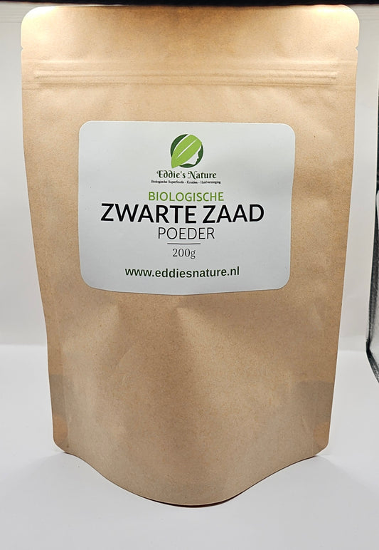 Zwarte zaad Poeder Biologisch